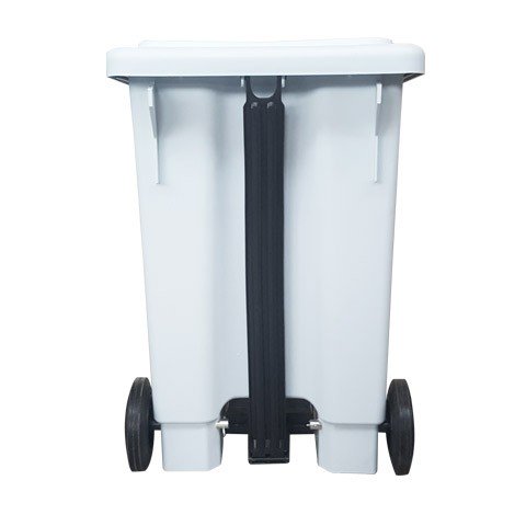 Lixeira Com Pedal e Rodas 100 Litros - Imagem 4