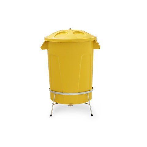 Cesto de Lixo Redondo Com Pedal 60 Litros - Imagem 4