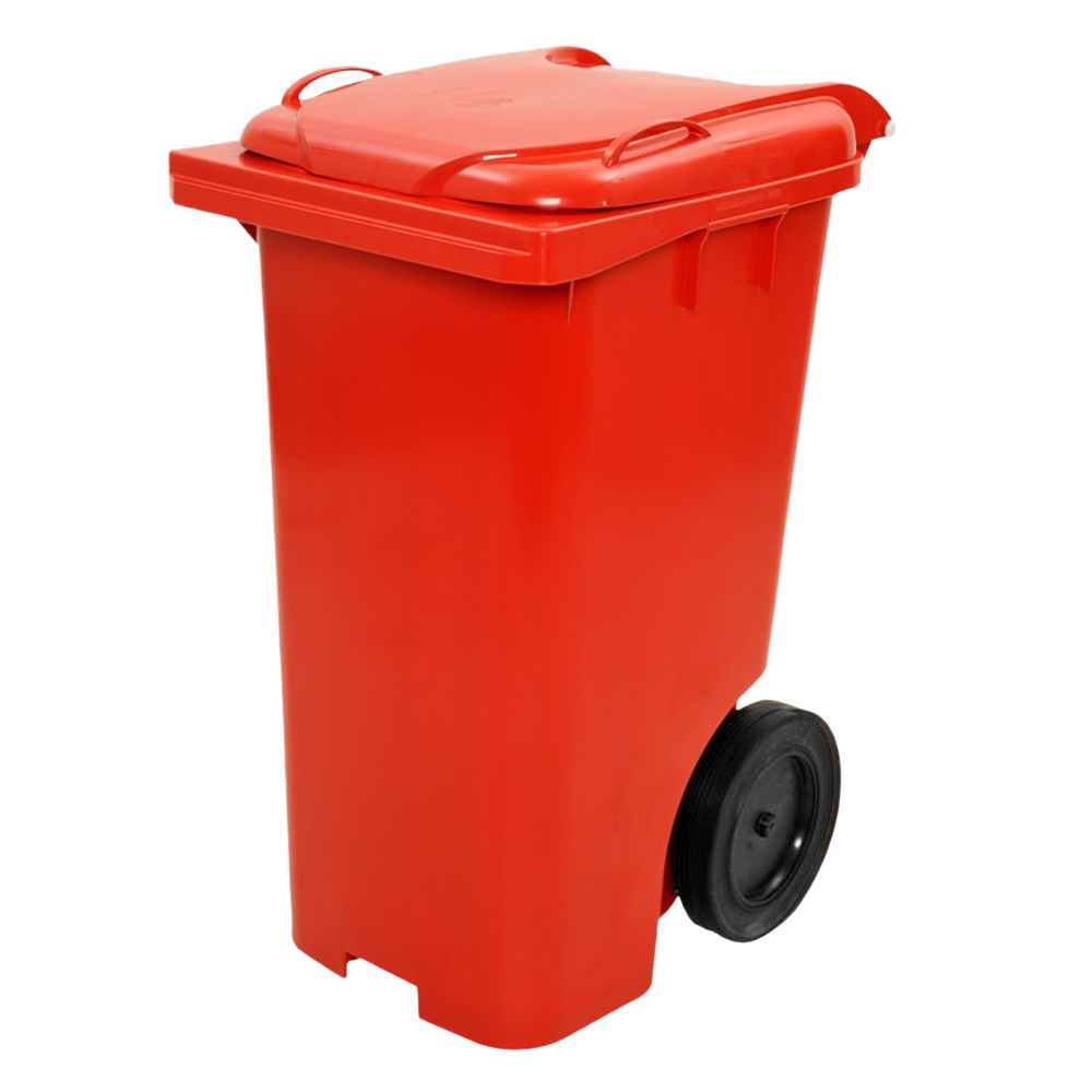 Carrinho Coletor de Lixo Sem Pedal de 240 Litros - Imagem 5