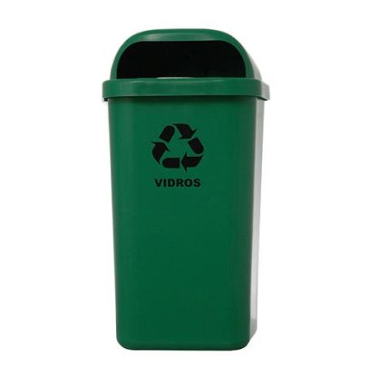 Lixeira Papeleira Com Suporte 50 Litros