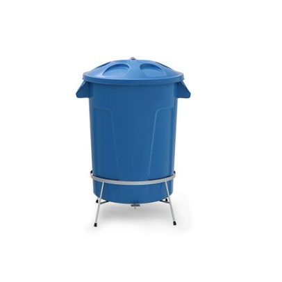Cesto de Lixo Redondo Com Pedal 60 Litros
