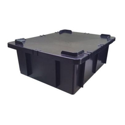 Caixa Plástica Fechada Com Tampa 15 Litros