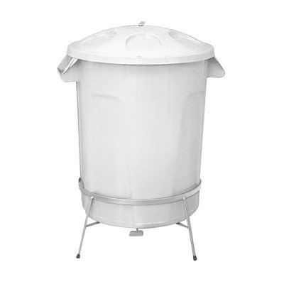 Cesto de Lixo Redondo Com Pedal 100 Litros