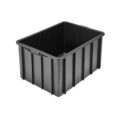 Caixa Plástica Fechada Sem Tampa 61 Litros