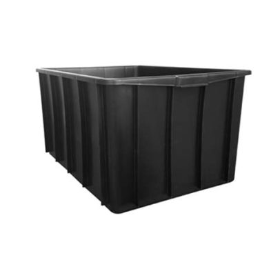 Caixa Plástica Fechada Sem Tampa 130 Litros