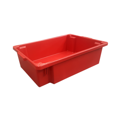 Caixa Plástica Fechada Sem Tampa 26 Litros