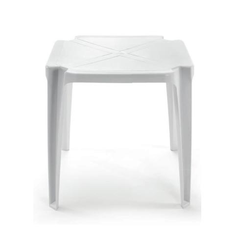 Mesa de Plástico Monobloco Quadrada – Topázio