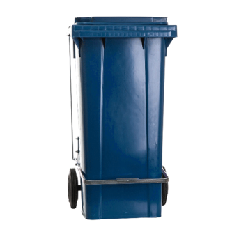 Carrinho Coletor de Lixo Com Pedal de 120 Litros