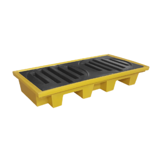 Pallet de Contenção Para 2 Tambores 75 Litros