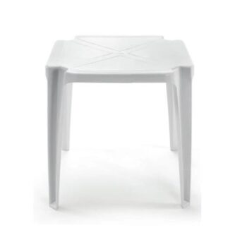 Mesa de Plástico Monobloco Quadrada – Topázio