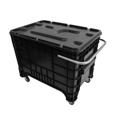 Caixa Plástica 372L - Puxador Lateral