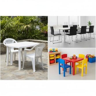 Móveis Plásticos: Praticidade, Durabilidade e Economia para Todos os Ambientes