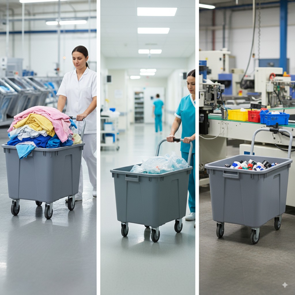 Para que serve e onde pode ser utilizado o carro cuba de plástico?