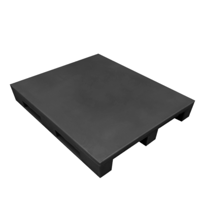 MASTER PALLET DE PLÁSTICO COM 4 ENTRADAS – LISO 1,00M x 1,20M