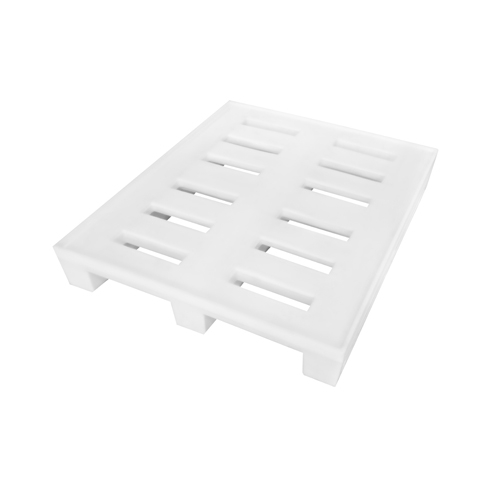MASTER PALLET DE PLÁSTICO COM 4 ENTRADAS E ABAS – VAZADO 1,00M x 1,20M